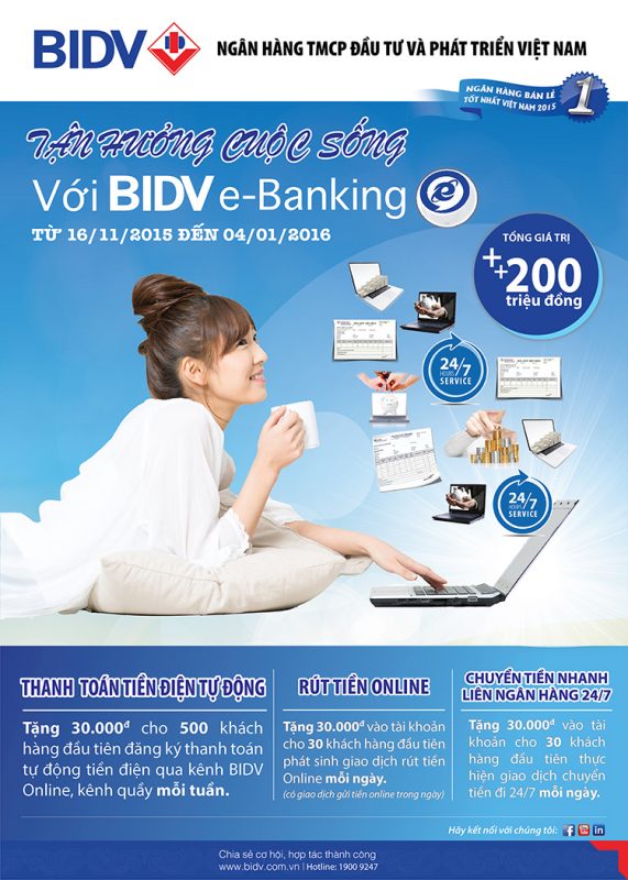 Poter ngân hàng BIDV