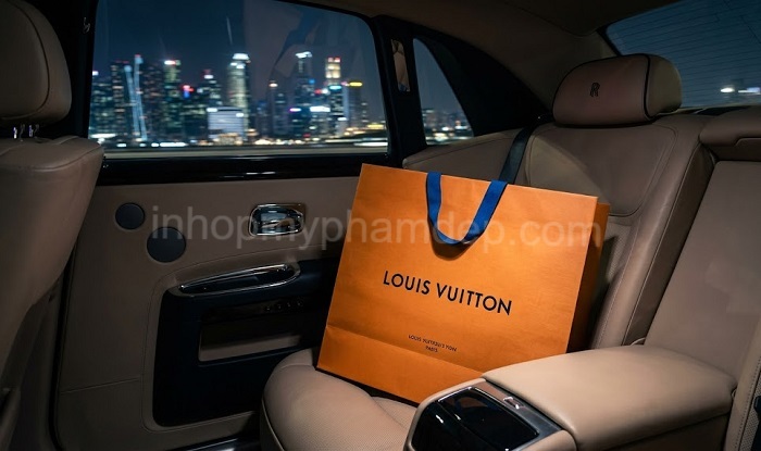 Mẫu túi giấy LV - 1
