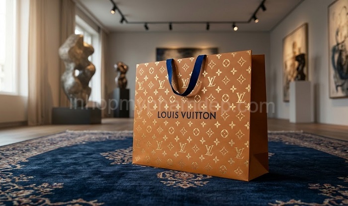 Mẫu túi giấy thời trang thương hiệu LV (Louis Vuitton) - 14